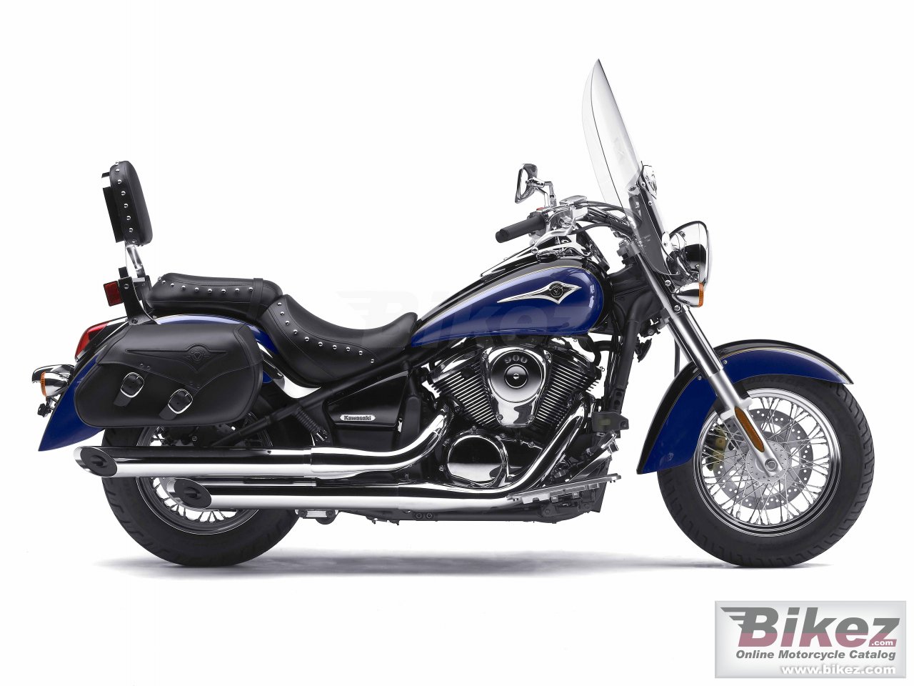 Big Kawasaki vulcan 900 classic lt picture and wallpaper from Bikez.com